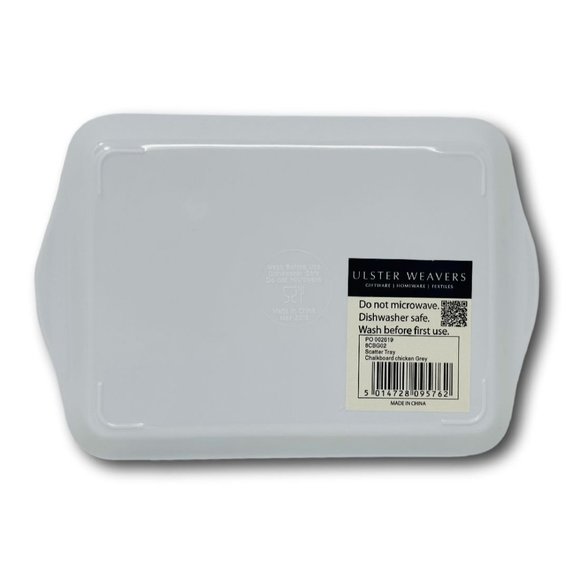 Ulster Weavers Melamine Snack Scatter Tray Chalkboard Chicken Egg - Picture 2 of 2